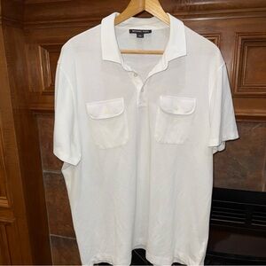Michael Kors Classic White Polo Shirt